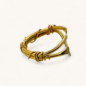 Gold Wire Wrapped Ring