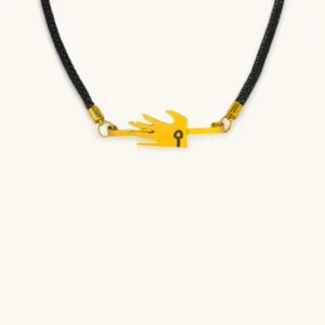 The Golden Fist of Power | Gold Plated. Laser.