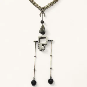 The Modernist Guardian Amulet | Sculpture. Onyx.