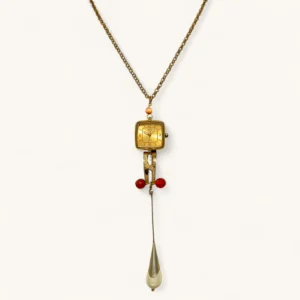 The Timekeeper's Drop | Agate Stone. Pearl.