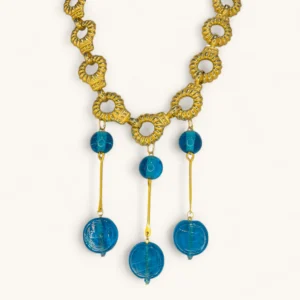 Coin Charm Necklace | Gold Plated.